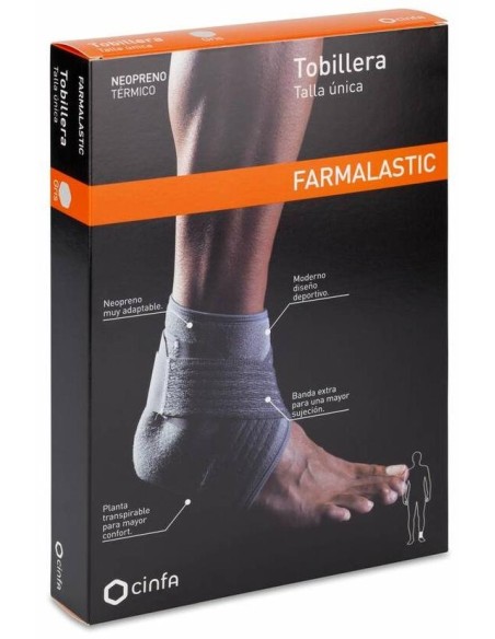Farmalastic Tobillera Neopreno Talla Única, 1 Ud