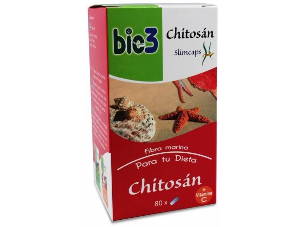 Bie3 Chitosan 500 Mg, 80 Cápsulas