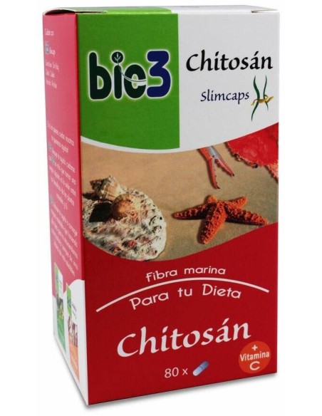 Bie3 Chitosan 500 Mg, 80 Cápsulas
