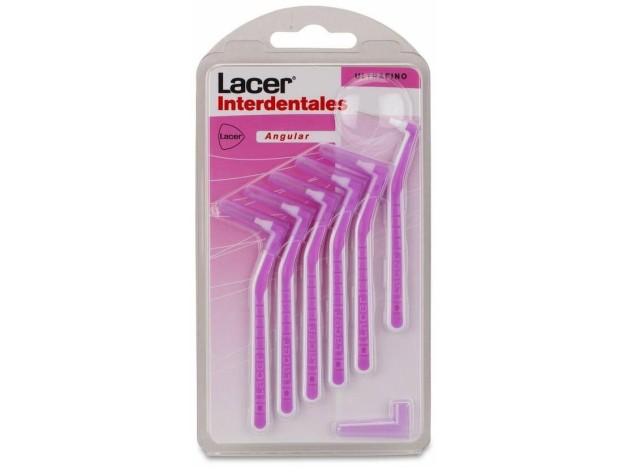 Lacer Interdental Cepillo Ultrafino Angular, 6 Uds