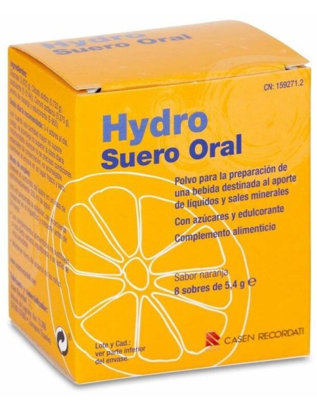 Casen Hydro Suero Oral 5.4G 8Uds