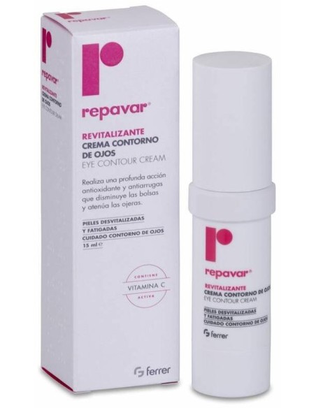 Repavar Revitalizante Vitamina C Crema Contorno De Ojos 15Ml