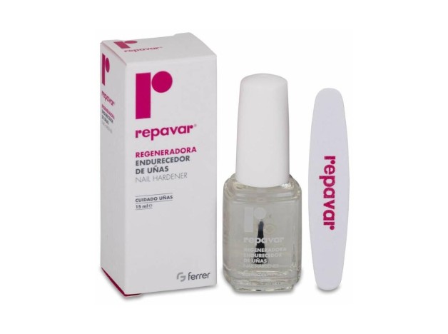 Repavar Regeneradora Endurecedor De Uñas, 15 Ml