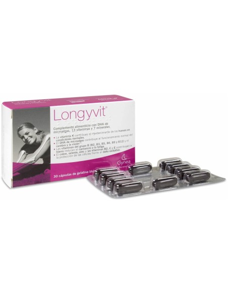 Longyvit 45+, 30 Uds