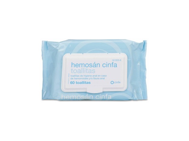 Hemosan Cinfa 60 Toallitas