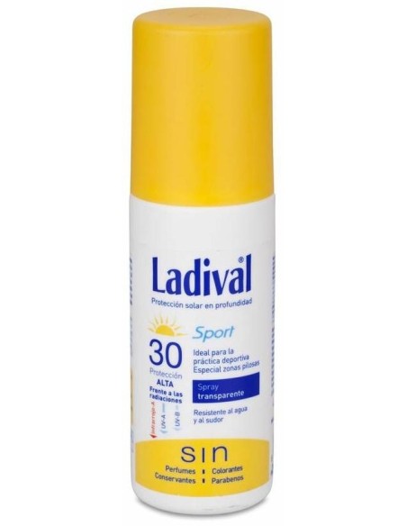 Ladival Spray Transparente Fotoprotector Spf 30, 150 Ml