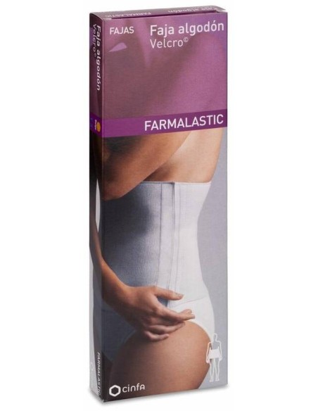 Farmalastic Faja Lumboabdominal Beige Velcro T-3 1Ud