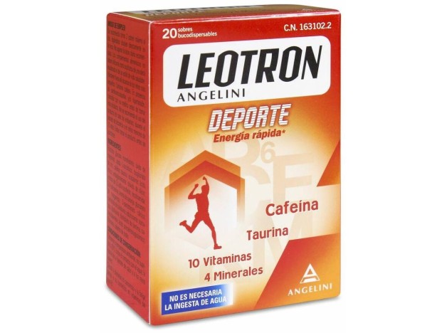 Leotron Deporte Bucodispersables 20 Sobres