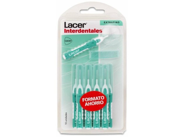 Lacer Cepillo Interdental Extrafino Recto, 10 Uds
