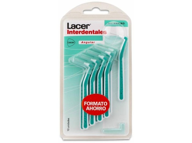 Lacer Cepillo Interdental Angular Extrafino, 10...