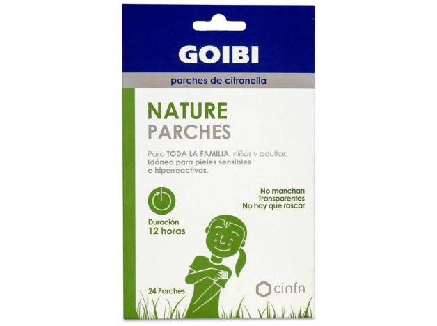 Goibi Nature Parches De Citronella, 24 Uds