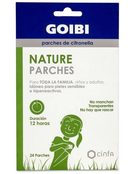 Goibi Nature Parches De Citronella, 24 Uds