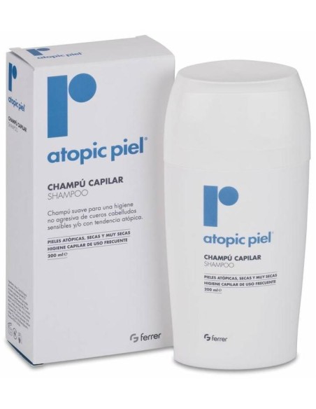Repavar Atopic Piel Champú Capilar, 200 Ml