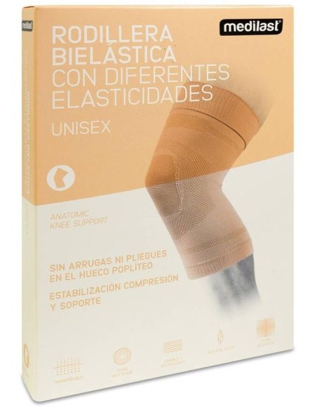 Medilast Trauma Plus Rodillera Anatómica Talla M, 1 Ud