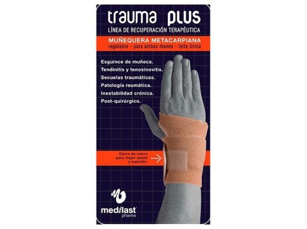 Medilast Trauma Plus Muñequera Metacarpiana...