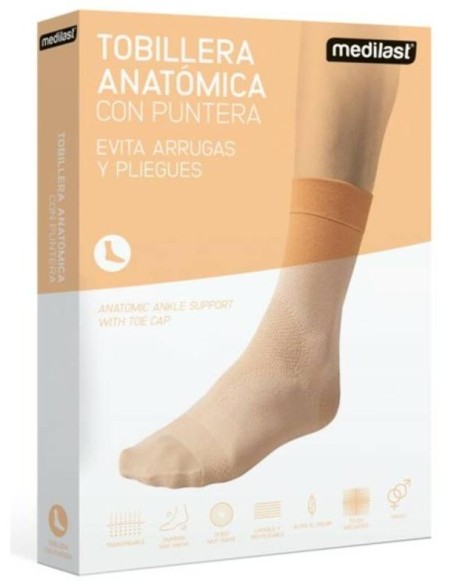 Medilast Trauma Plus Tobillera Con Puntera Talla M, 1 Ud