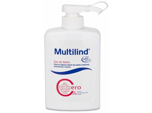 Multilind Gel De Baño Para Pieles Atópicas,...