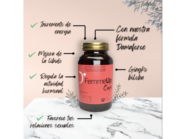Femmeup Caps Líbido 120 Cápsulas