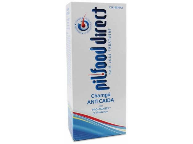 Pilfood Direct Champú Anticaída, 200 Ml