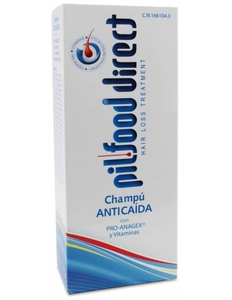Pilfood Direct Champú Anticaída, 200 Ml