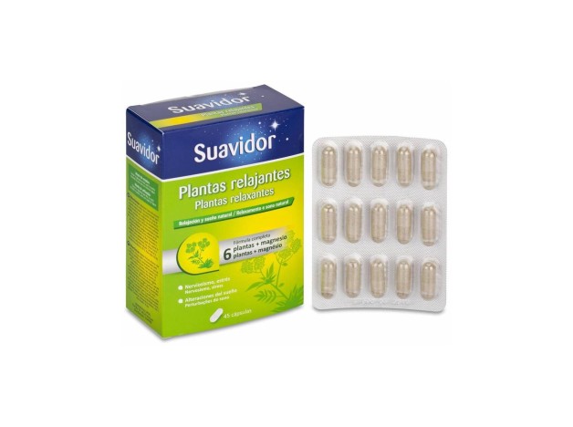 Suavidor Plantas Relajantes 45Cap.