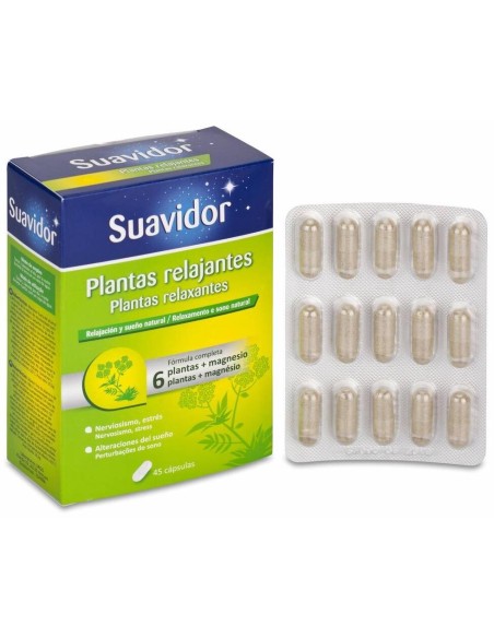 Suavidor Plantas Relajantes 45Cap.