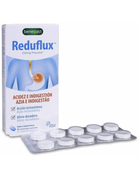Reduflux Acidez E Indigestión 20 Comprimidos