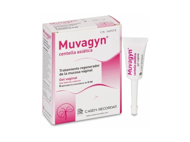 Muvagyn Centella Asiática Gel, 8 Uds