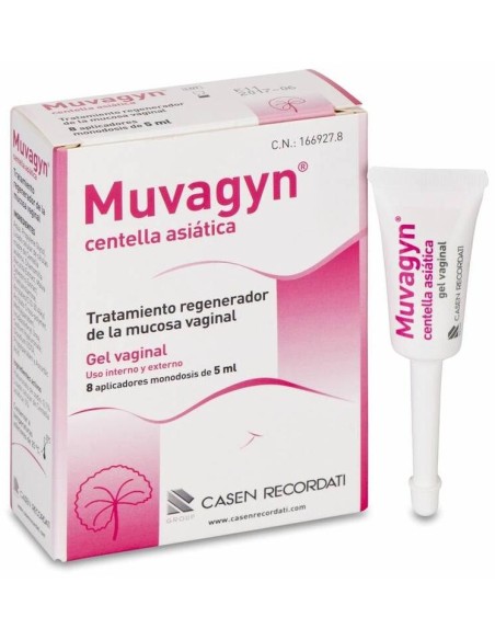 Muvagyn Centella Asiática Gel, 8 Uds