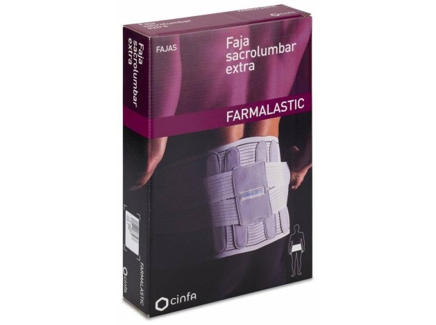 Farmalastic Faja Sacrolumbar Extra Talla 1, 1 Ud