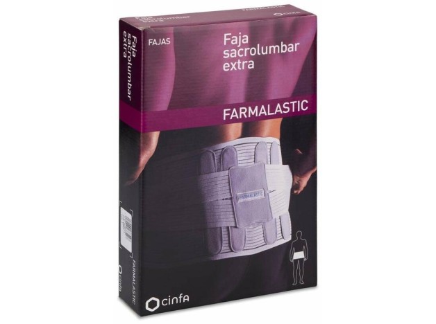 Farmalastic Faja Sacrolumbar Extra Talla 3, 1 Ud