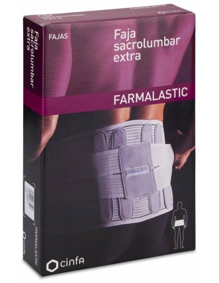 Farmalastic Faja Sacrolumbar Extra Talla 3, 1 Ud