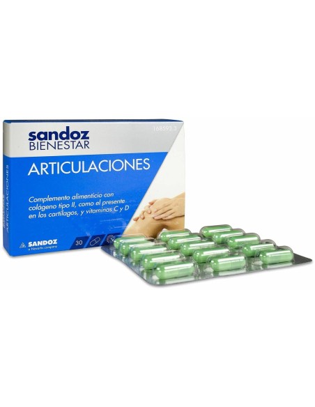 Sandoz Bienestar Articulaciones, 30 Cápsulas