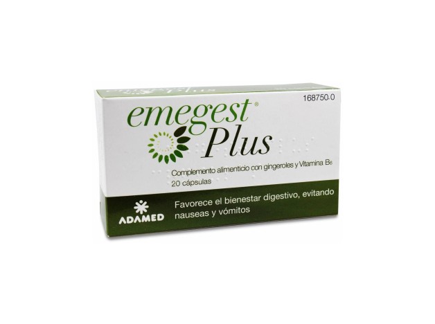 Emegest Plus, 20 Cápsulas