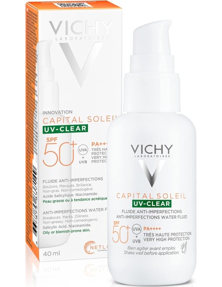 Vichy Solar Cara UV-Clear SPF50+ 40 ml