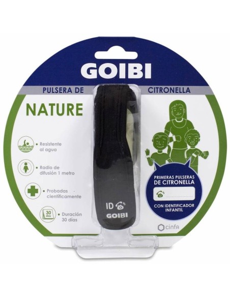 Goibi Nature Pulsera De Citronella Negra, 1 Ud