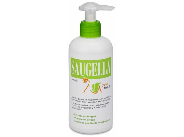Saugella You Fresh Jabón Íntimo, 200 Ml