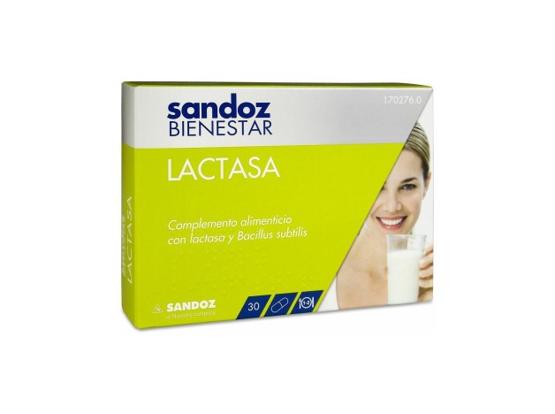 Sandoz Bienestar Lactasa 4500 30 Caps