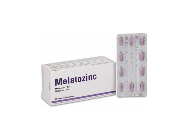 Melatozinc 1 Mg, 60 Cápsulas