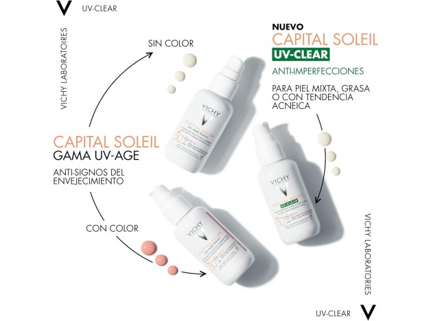 Vichy Solar Cara UV-Clear SPF50+ 40 ml