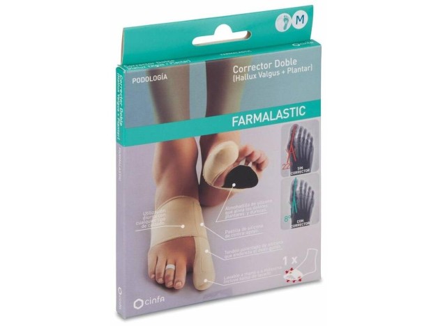 Farmalastic Corrector Doble Juanetes Y Plantar...