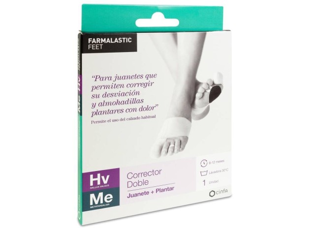 Farmalastic Corrector Doble Juanetes Y Plantar...