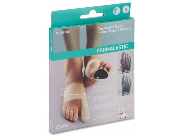 Farmalastic Corrector Doble Juanetes Y Plantar...