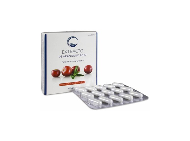 Edda Pharma Extracto De Arándano Rojo, 30 Cápsulas