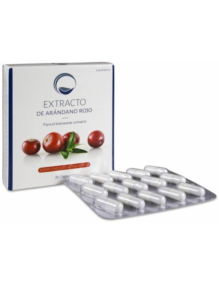 Edda Pharma Extracto De Arándano Rojo, 30 Cápsulas