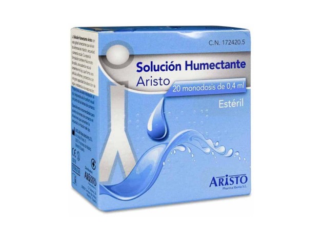 Aristo Solución Humectante 0.4 Ml, 20 Monodosis