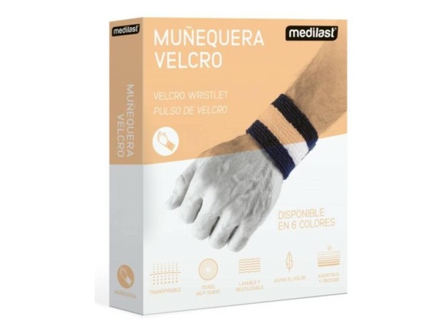 Medilast New Concept Muñequera Talla L, 2 Uds