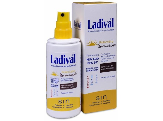 Ladival Protección Y Bronceado Spray Spf 50+,...