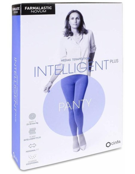 Farmalastic Novum Intelligent Plus Panty Compresión Normal Color Caviar T-2 1Ud