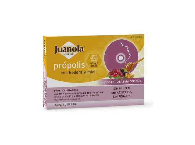 Juanola Pastillas Própolis + Hedera Con Miel...